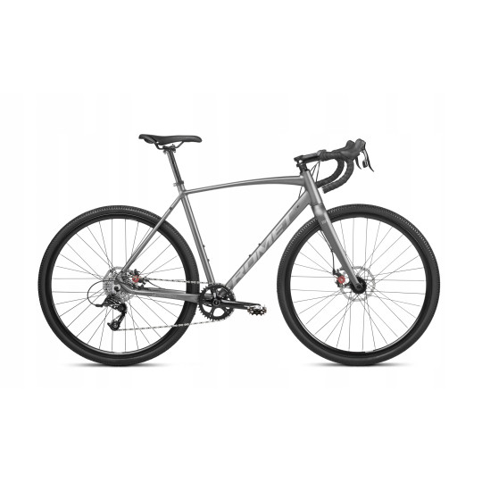 ROWER GRAVELOWY SZUTROWY 28 ROMET BOREAS 1 LITE GRAFITOWO-SZARY M 54