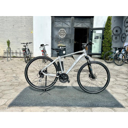 Rower crossowy Romet Orkan 5M rama 19 cali koło 28 " srebrny 2024