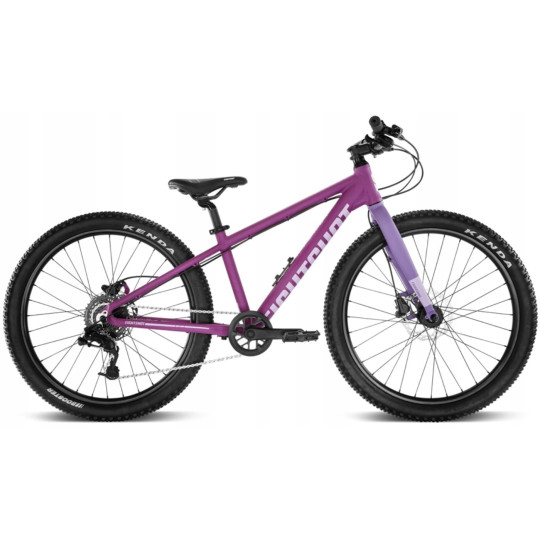Rower dziecięcy Eightshot X-COADY 24 SL Disk / 8 Flat violet