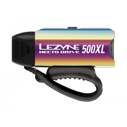 Lampka przednia LEZYNE LED HECTO DRIVE 500XL 500 lumenów, USBneo metallic