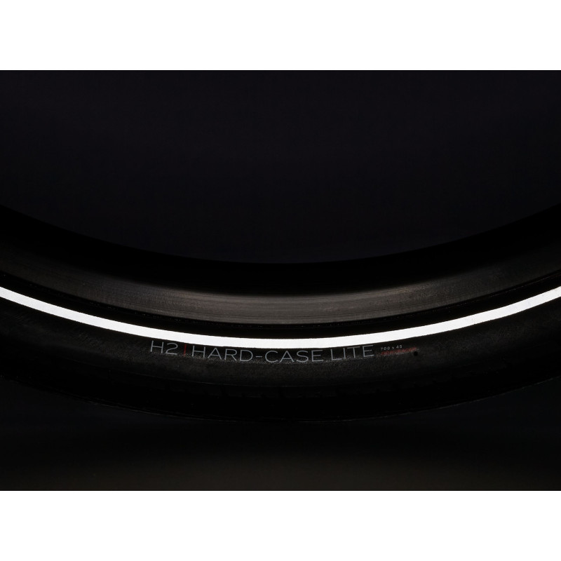 Opona BONTRAGER Opona hybrydowa odblaskowa Bontrager H2 Hard-Case Lite