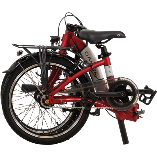 DAHON CIAO i7 czerwony satynowy rower składany