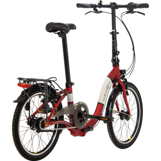 DAHON CIAO i7 czerwony satynowy rower składany