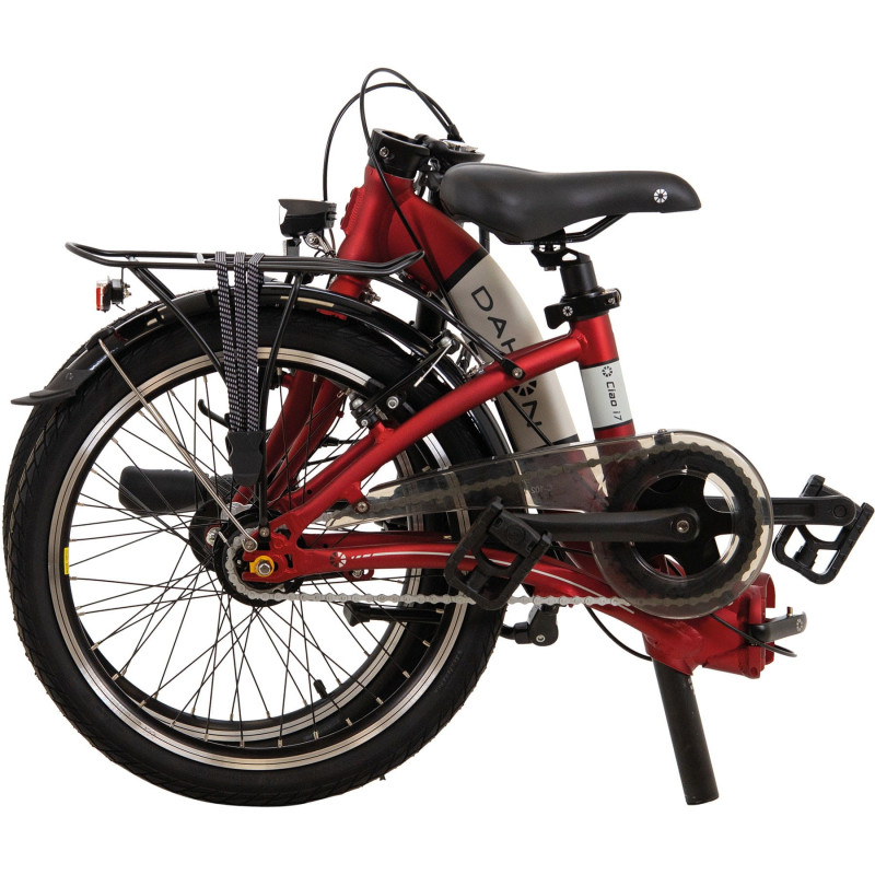 DAHON CIAO i7 czerwony satynowy rower składany