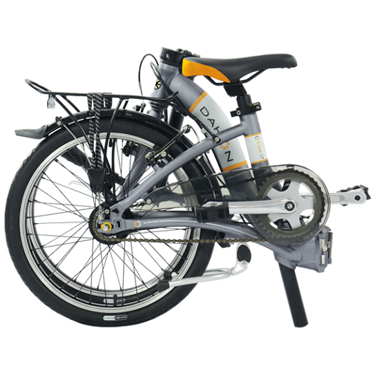 DAHON CIAO i7 czerwony satynowy rower składany