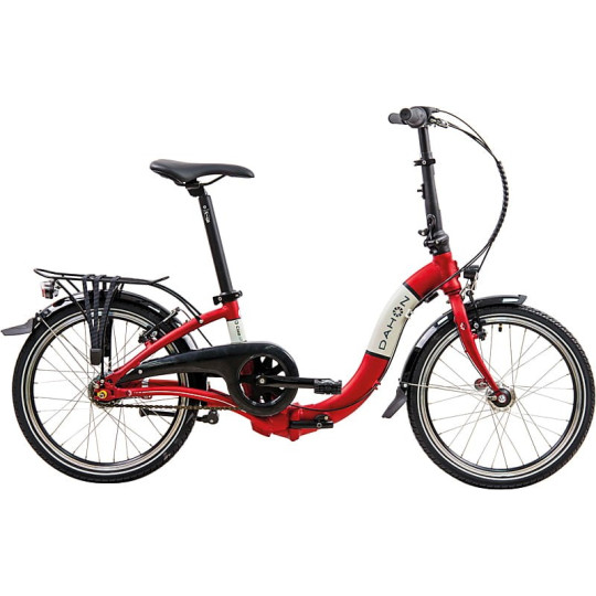 DAHON CIAO i7 czerwony satynowy rower składany