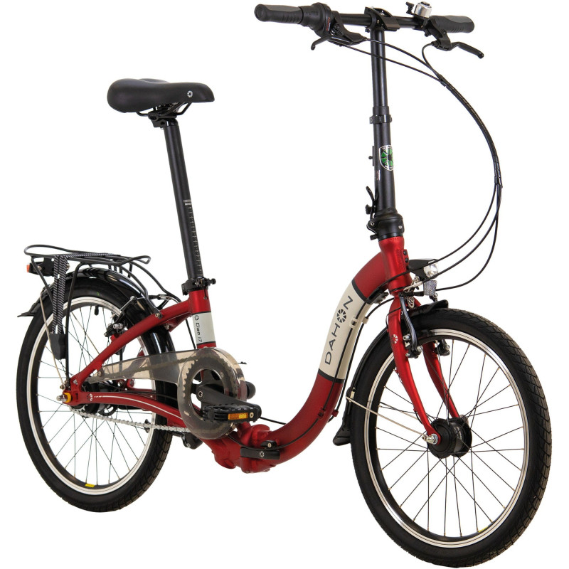 DAHON CIAO i7 czerwony satynowy rower składany