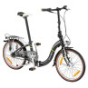 DAHON CIAO i7 czerwony satynowy rower składany